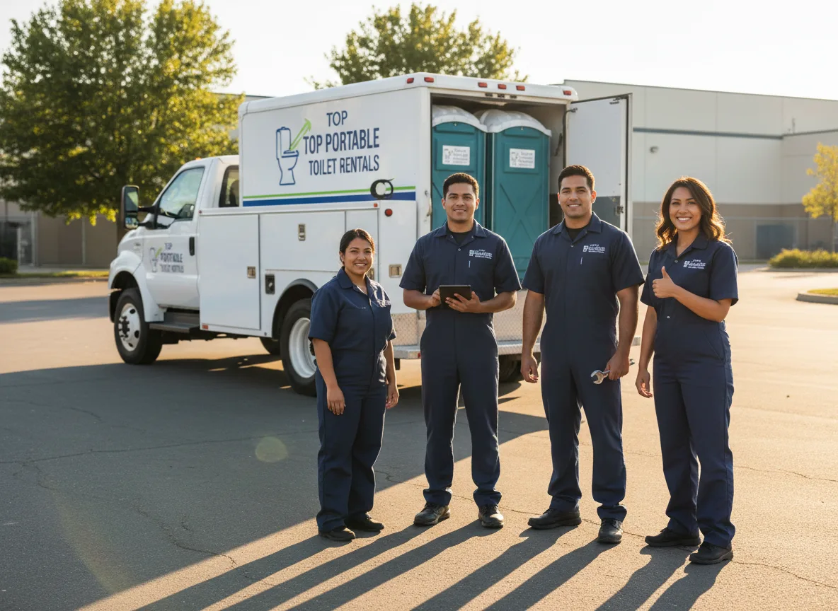 Short Term Porta Potty Rental company in Rhodes, MI